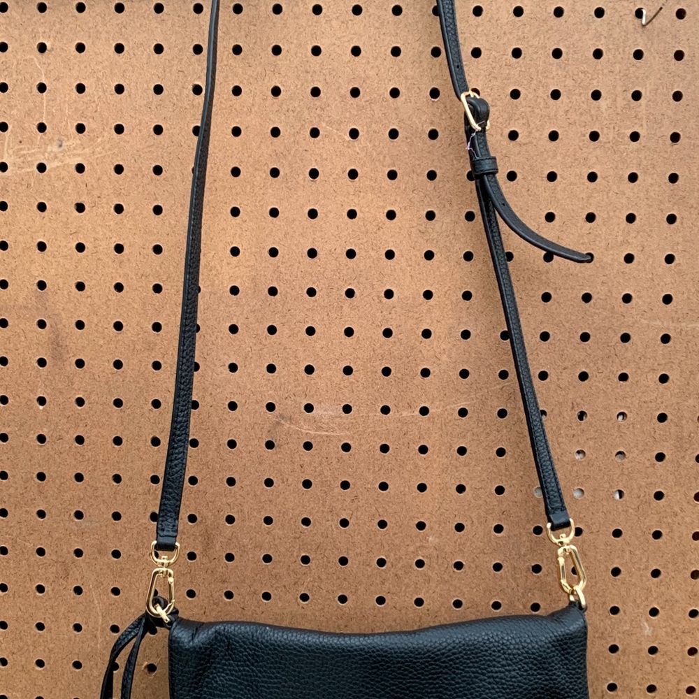 Tory Burch Black Leather Crossbody Bag